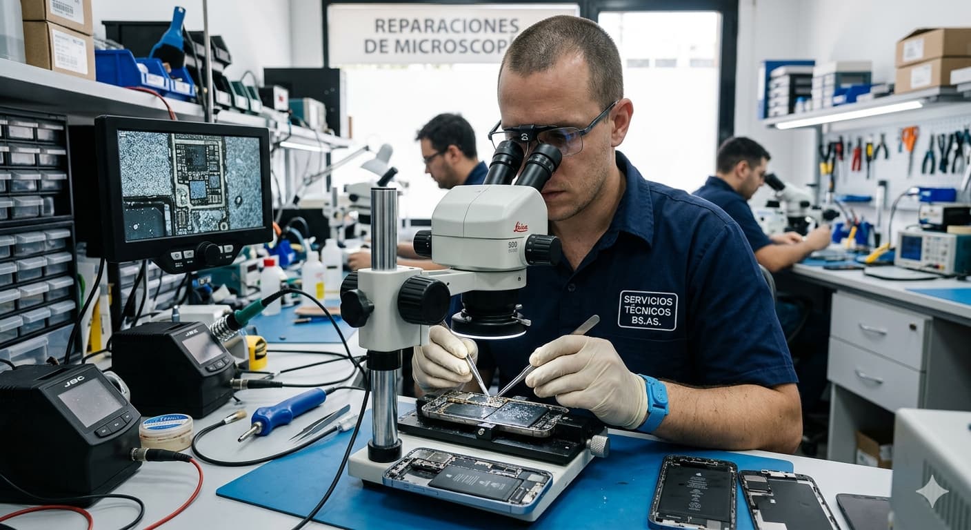 Recuperacion de celular mojado en CABA en laboratorio tecnico