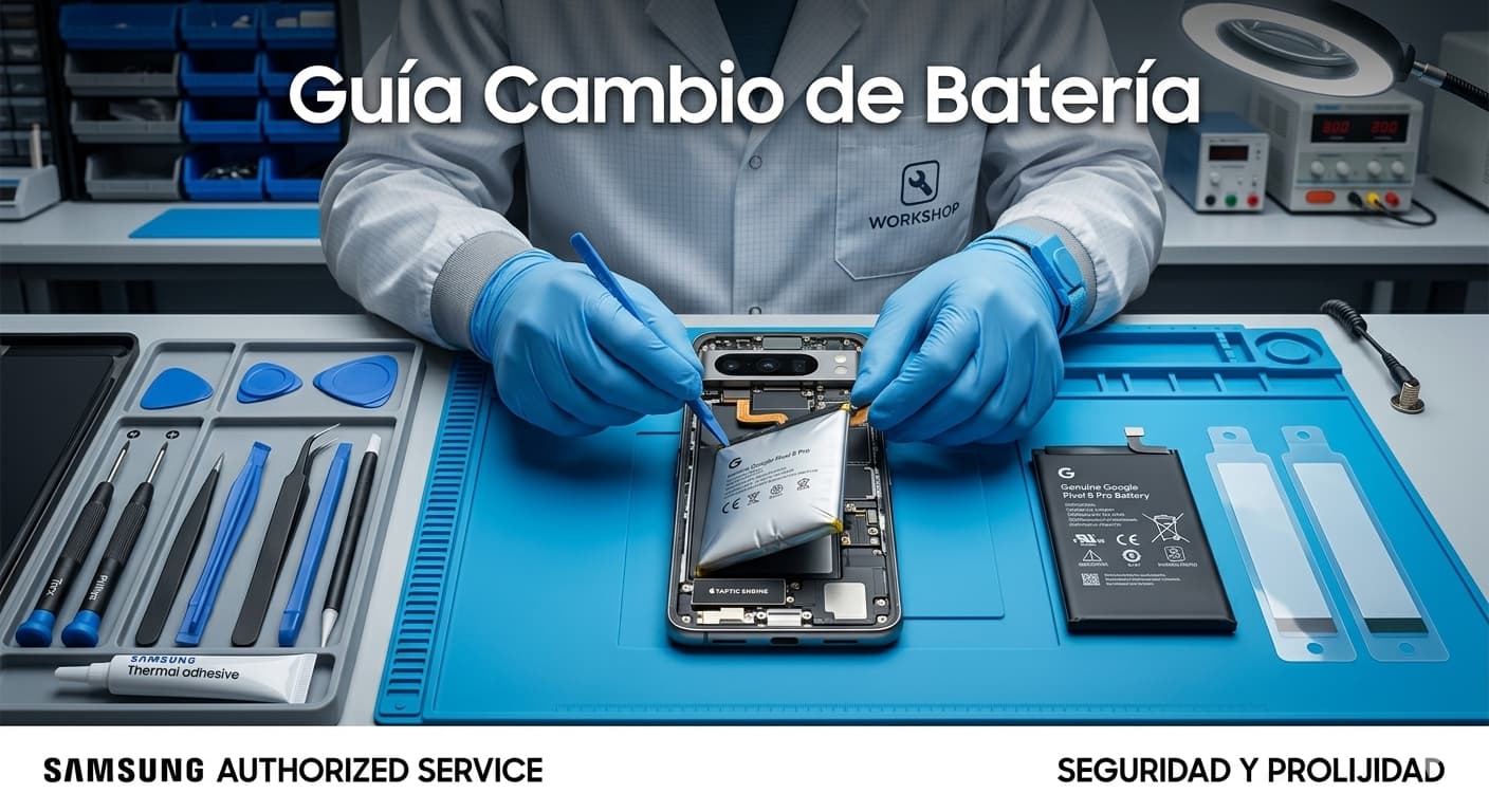 Cambio de bateria de celular