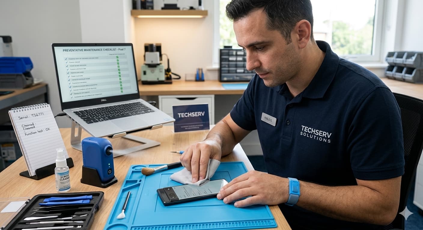 Mantenimiento preventivo de celulares